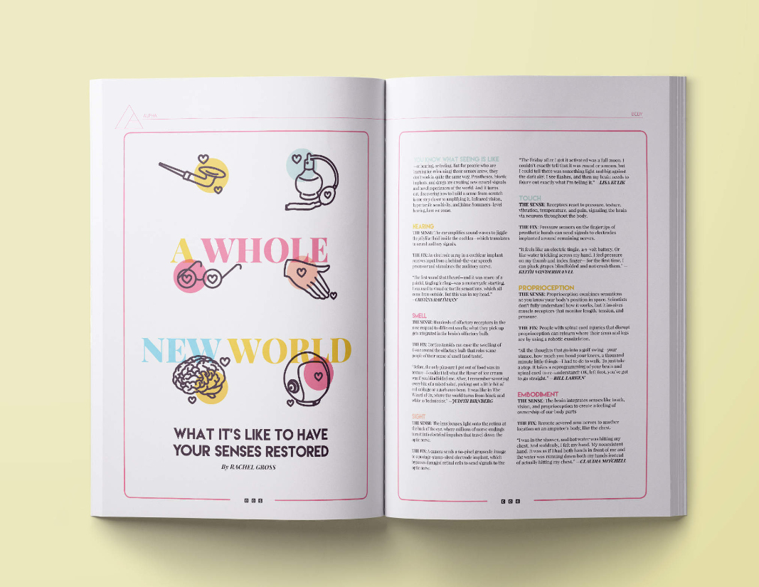 Illustrated printed booklet